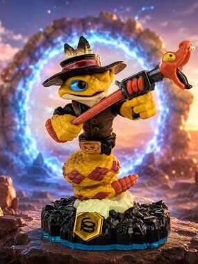 Rattle Shake Skylanders Swap Force Figure – Undead Snake